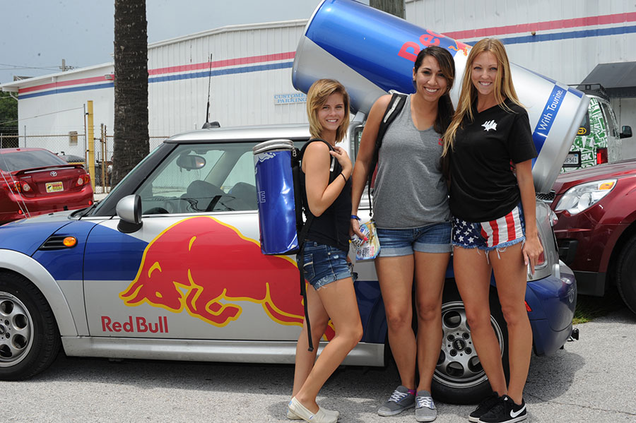 Thanks to Red Bull for stopping by